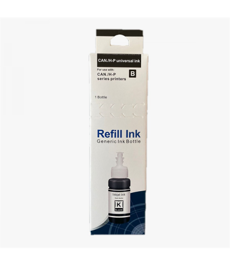 H/Can. Üniversal Black  Mürekkep 70ML