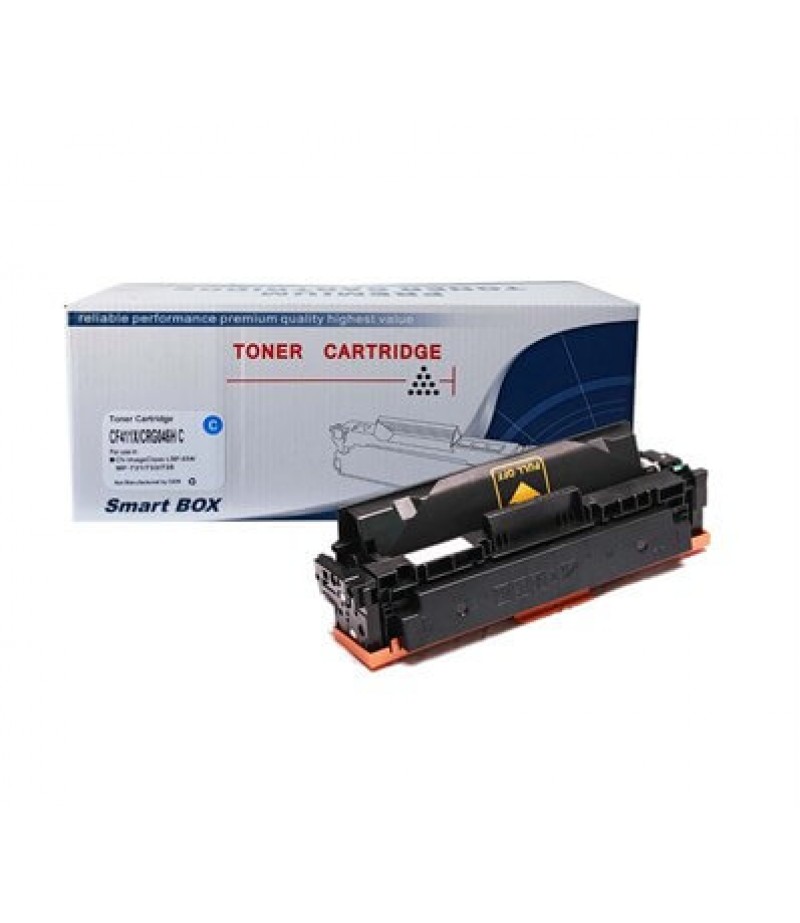 Smartbox CF411X-M452-M477-M377-CRG046 Mavi Muadil Toner 5000 Baskı