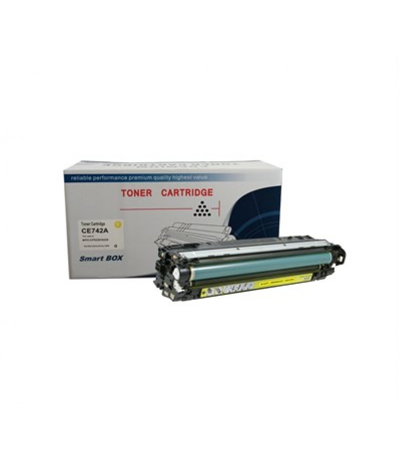 Smartbox 307A-CE742A-CP5220-CP5225 Sarı Muadil Toner 7000
