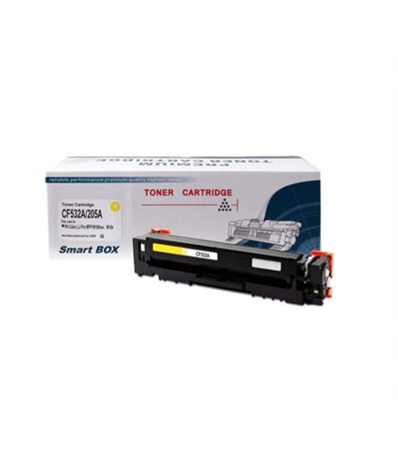 Smartbox 205A-CF532A-532A-M180-M181 Sarı Muadil Toner 1400