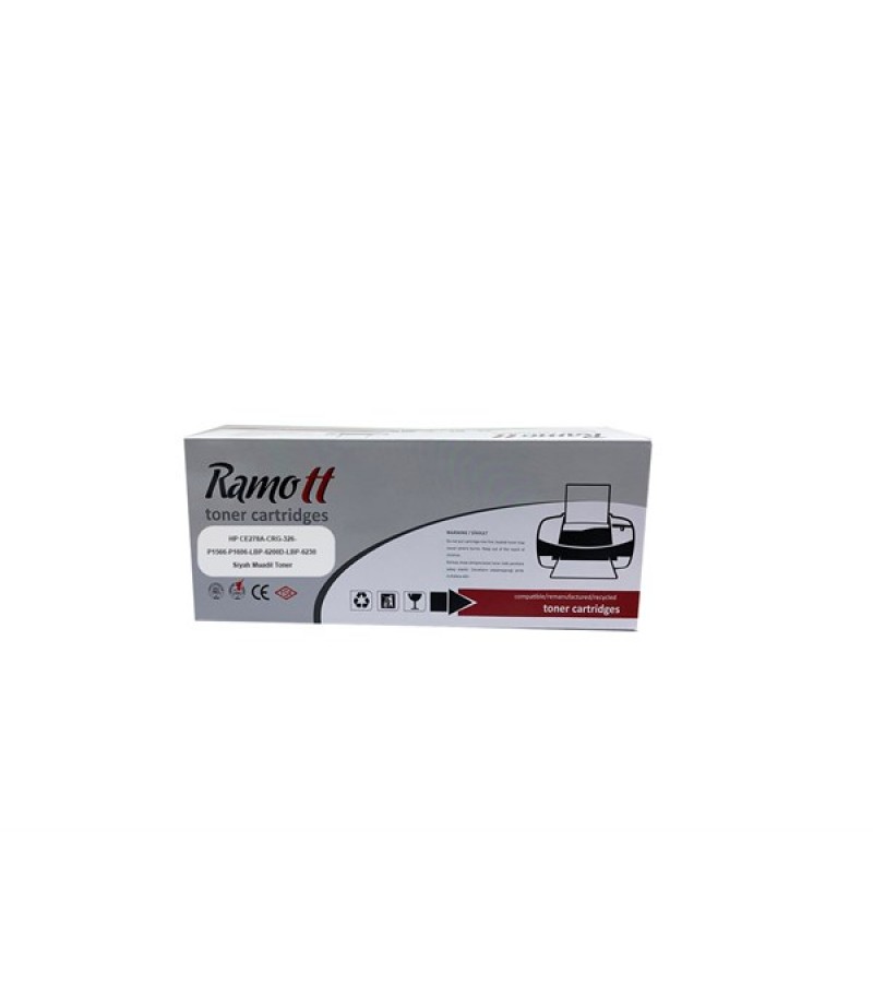 RAMOTT CE278A-CRG-326-P1566-P1606-LBP-6200D-LBP-6230 Siyah